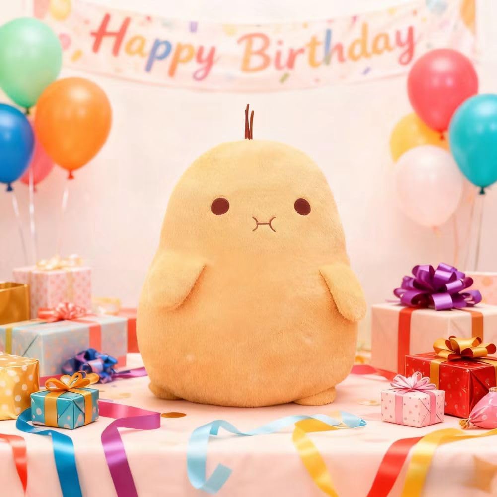 Ytterbium Cute Potato Plush Toy - Soft Stuffed Potato Pillow, Kawaii Potato Doll for Kids, Bedroom & Sofa Decor, for Girls (9inches) - Image 4