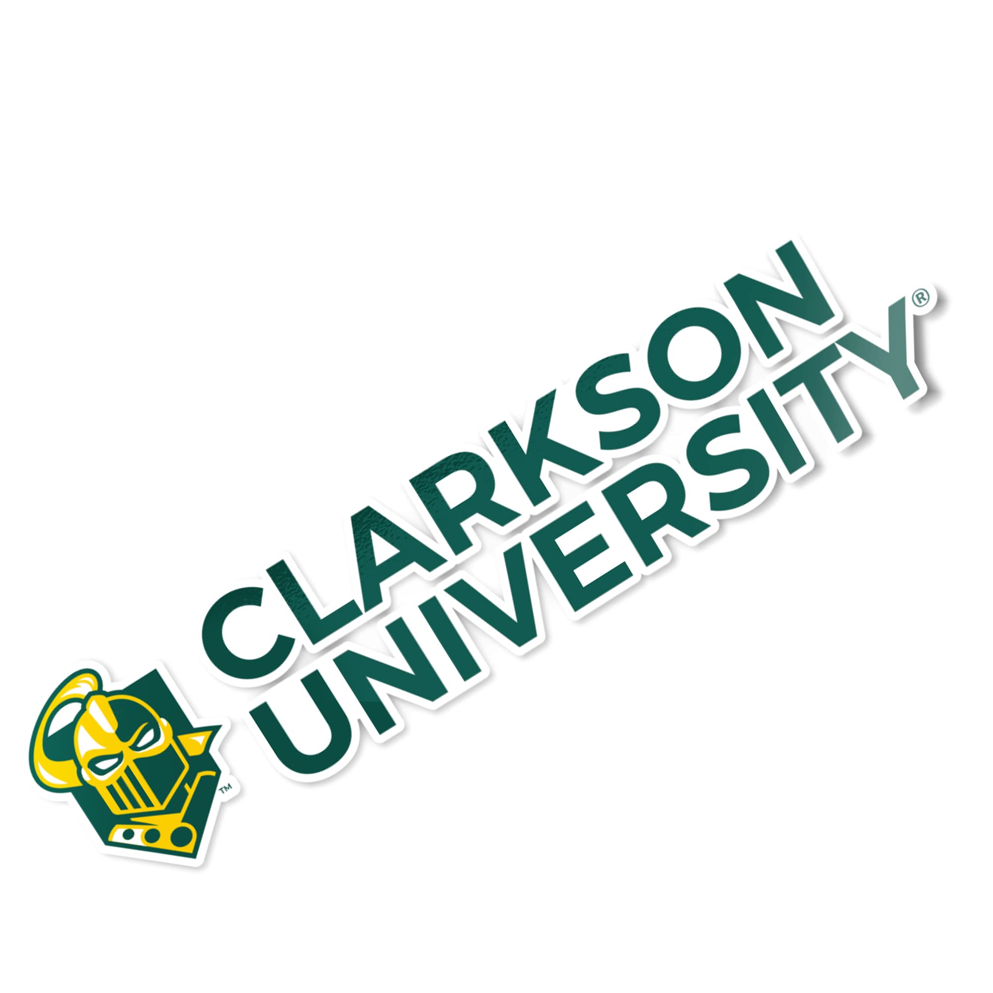 Sticker Clarkson University NCAA en vinyle résistant à l'eau pour voiture