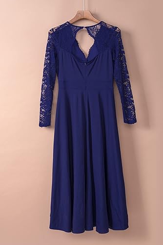 Miniatura 7 de Elegante vestido de noche de cóctel asimétrico alto y bajo de moda para mujer