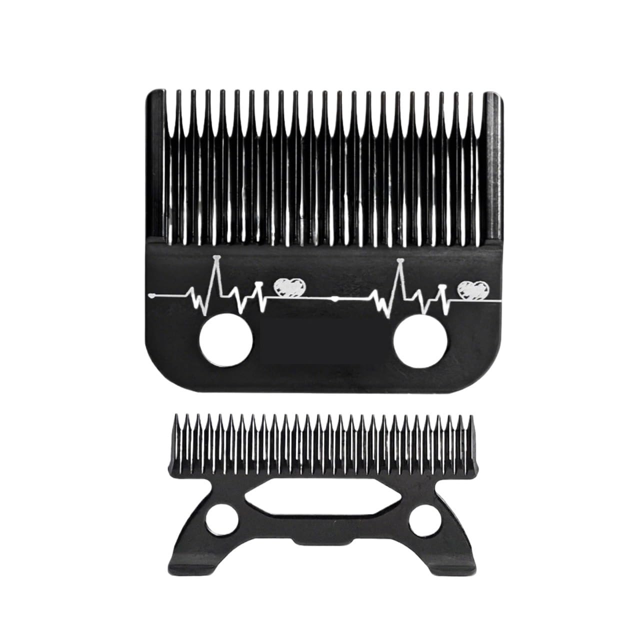 Lama for Tagliacapelli, Compatibile Con Madeshow, Compatibile Con KULILANG, M5F M10 R66 R77F Set Di Lame A Cuneo Ultra Sottili Di Ricambio for Trimmer | 1PC H-blade