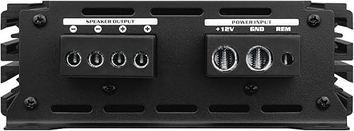 Miniatura 3 de DR-1200.1 Amplificador de audio para automóvil 1200 vatios Clase D Amplificador de subwoofer Monoblock Highs Amp con perilla de bajo control remoto