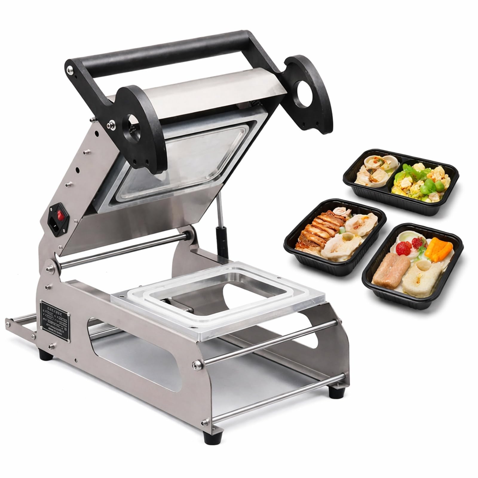 Scelleuse Thermique pour Barquettes, Machine Emballage Alimentaire