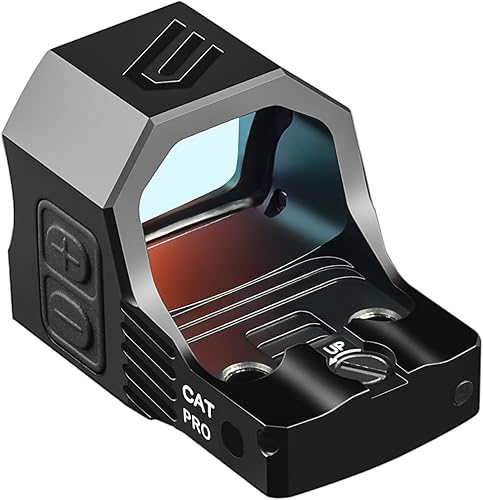 Miniatura 3 de Cyelee Shake Awake Micro Red Dot Sight 3MOA Reflex Sight para RMSRMSC Footprint Optics Ready Gun - CAT PRO Aluminio