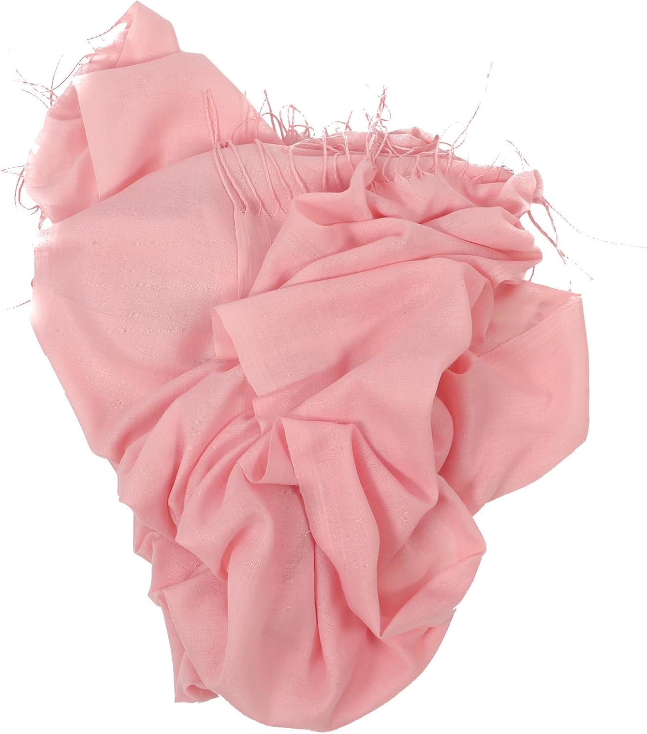Ciieeo ’s Imitation Cashmere Scarf Pink Solid Color Windproof Neck Scarf Warm Winter Neckerchief and Boys