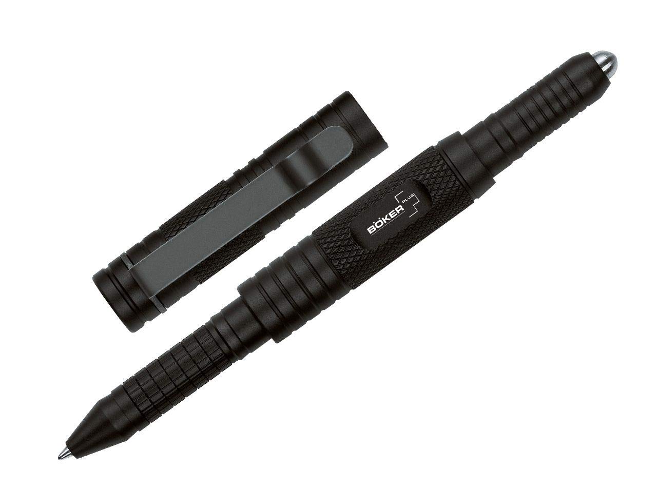 Böker Plus 09BO090 Unisex Tactical Pen Black Messer, Schwarz, STANDARD EU