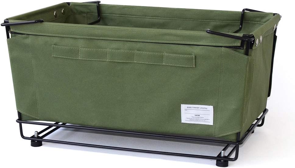 新発売 アウトドア キャンプ W53 D35 H28cm ネイビー キャスター スタッキングボックス B C L アントレックス おしゃれ 家具 収納用品 サイドテーブル オシャレ Wimt 00