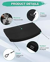 Vista 364 de Powerty Cubierta de Carga para Accesorios Kia Sportage 2023-2025 2026, Textura de Lona Cubierta Retráctil para Maletero Trasero de Carga de Equipaje