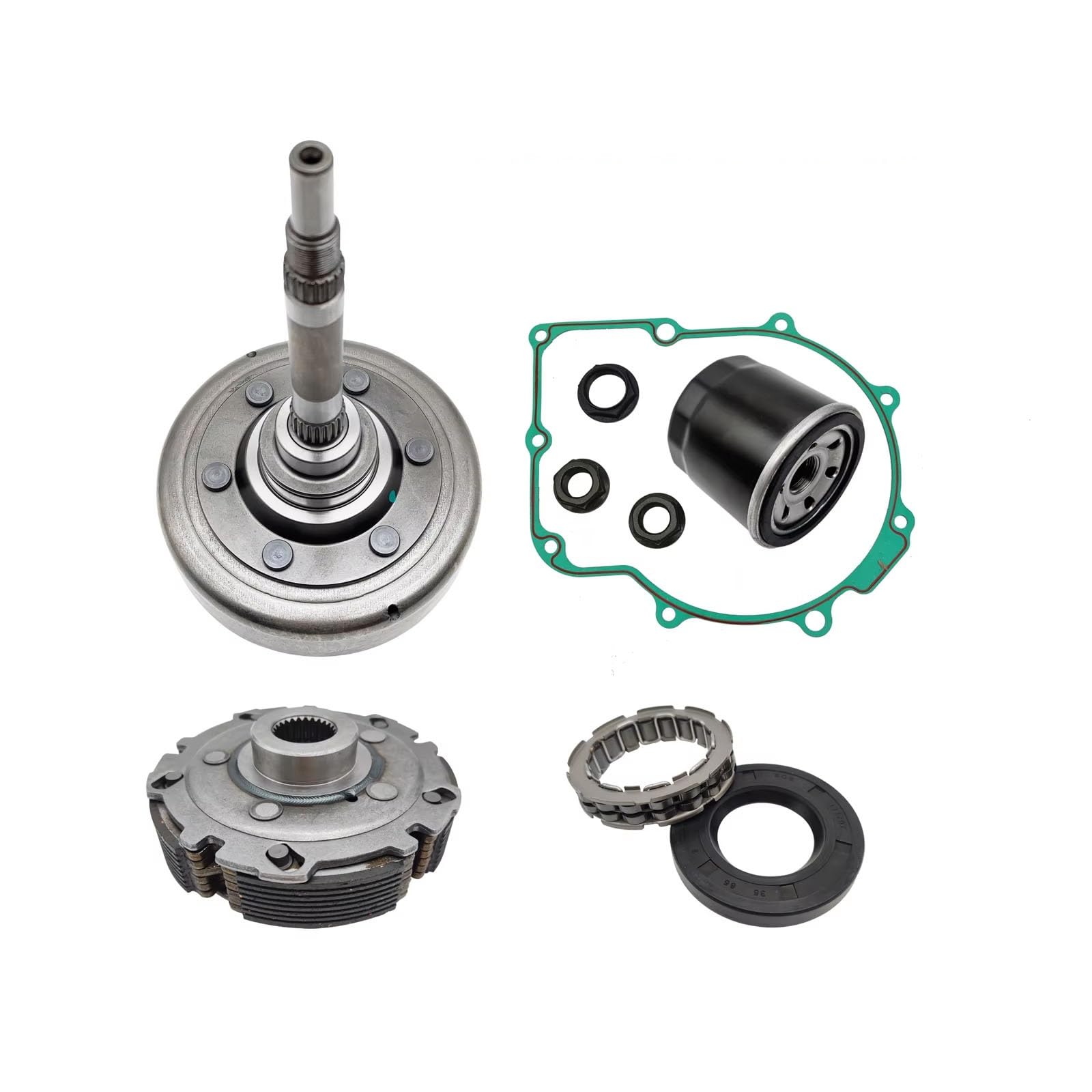 Kit embrayage humide 5KM-16611-10-00 pour HISUN 500 UTV