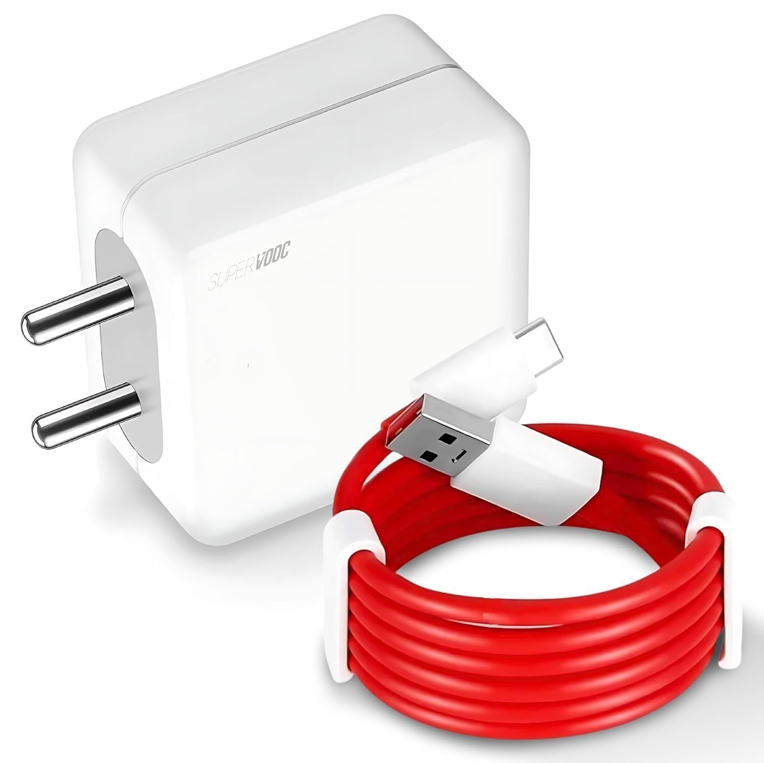 80W Type-C Charger for Op-po Reno15 F Original QC Adapter Type C 3.0A High Speed Fast Turbo Charge QC 3.0 Smart SinglePort with 1m Type-C Red Charging & Sync Cable (White, Dash, SE.AN11)-image-18