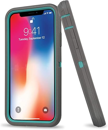 Miniatura 7 de Funda para iPhone 11 6.1 pulgadas con 1 protector de pantalla, funda resistente a prueba de golpes funda protectora de cuerpo completo resistente a