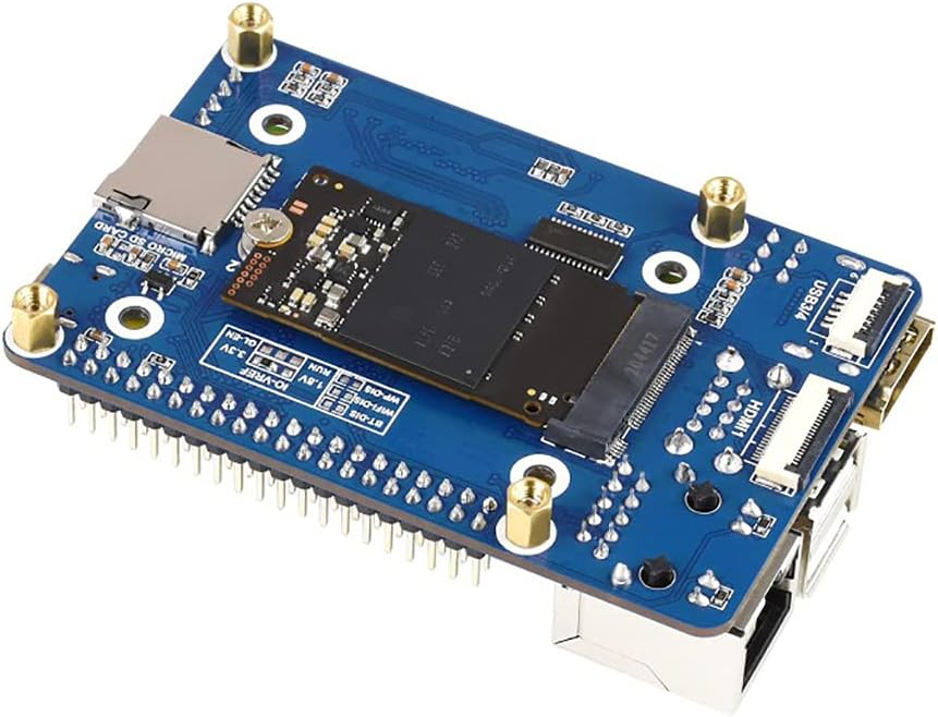 Mini Base Board (A) Designed for Raspberry Pi Compute Module 4 Suitable for CM4 Lite/EMMC Series Module