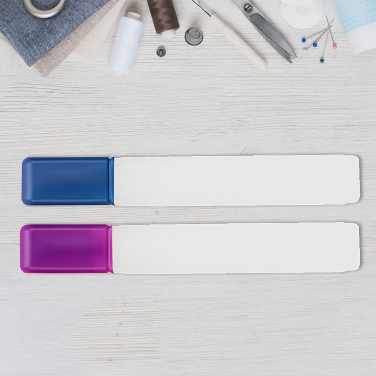 Plastic Knitting Needle Storage Tube 4pcs for Travel and Crafting