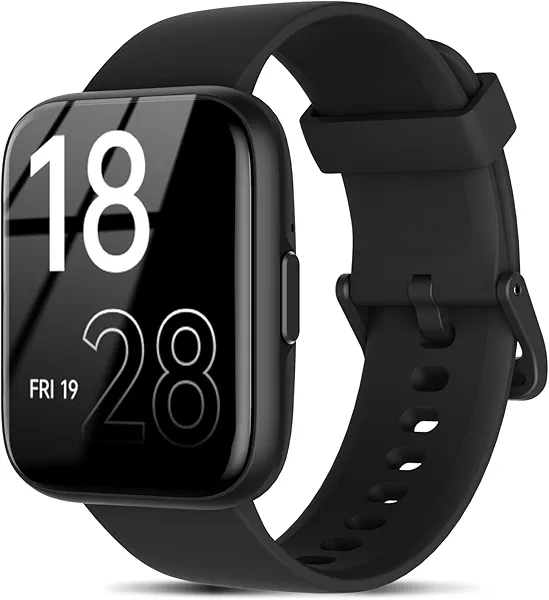 Smart Watches for Men Women - 1.83" HD Dynamic Dial 2025 Fitness Tracker with 100 Sports Modes, Heart Rate/Sleep Monitor, IP68 Waterproof, Bluetooth Call & Music Control for iPhone/Android