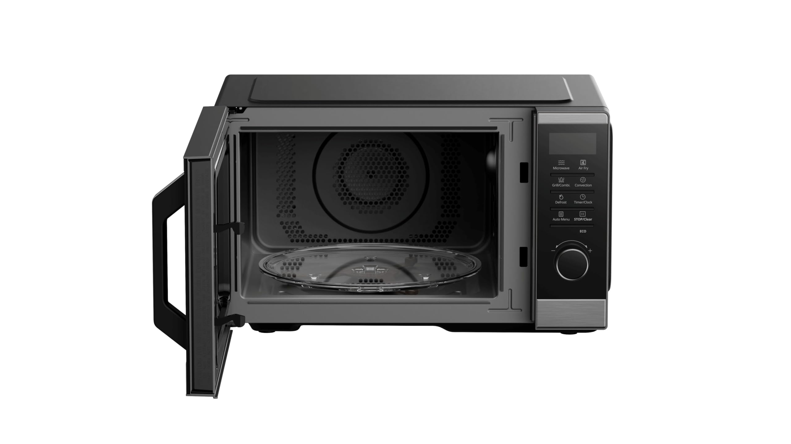 Tarrington House Mikrowelle MWDF25823GCA 23L, 800W | Mikrowelle, Grill & Heißluft, Airfry ohne Öl, 10 Automatikprogramme, Glasdrehteller Ø 270mm, Kindersicherung