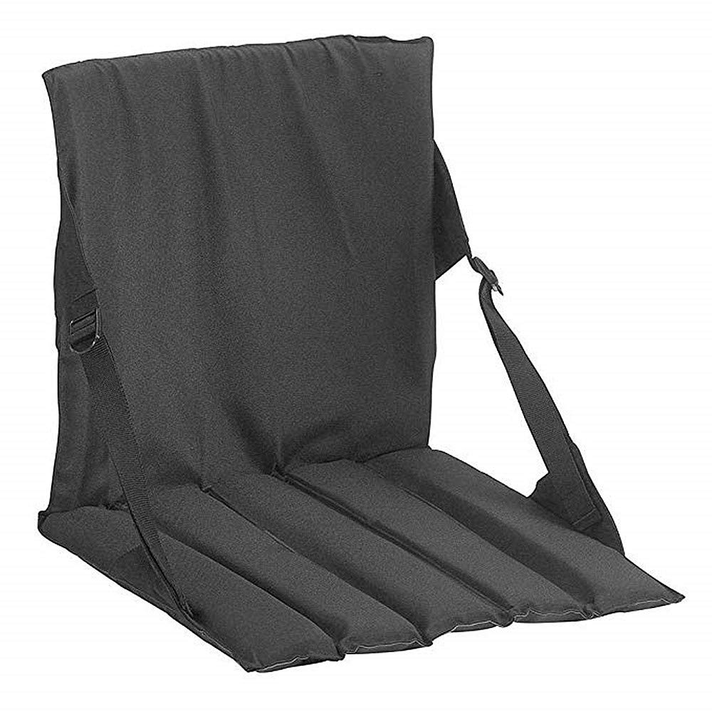 Coussin de Siège de Stade Portable - Chaise Pliante Rembourrée Légère et Multifonctions avec Dossier Mountaineering Beach Weekender pour Les Sports de Plein air et Le Camping Randonnée