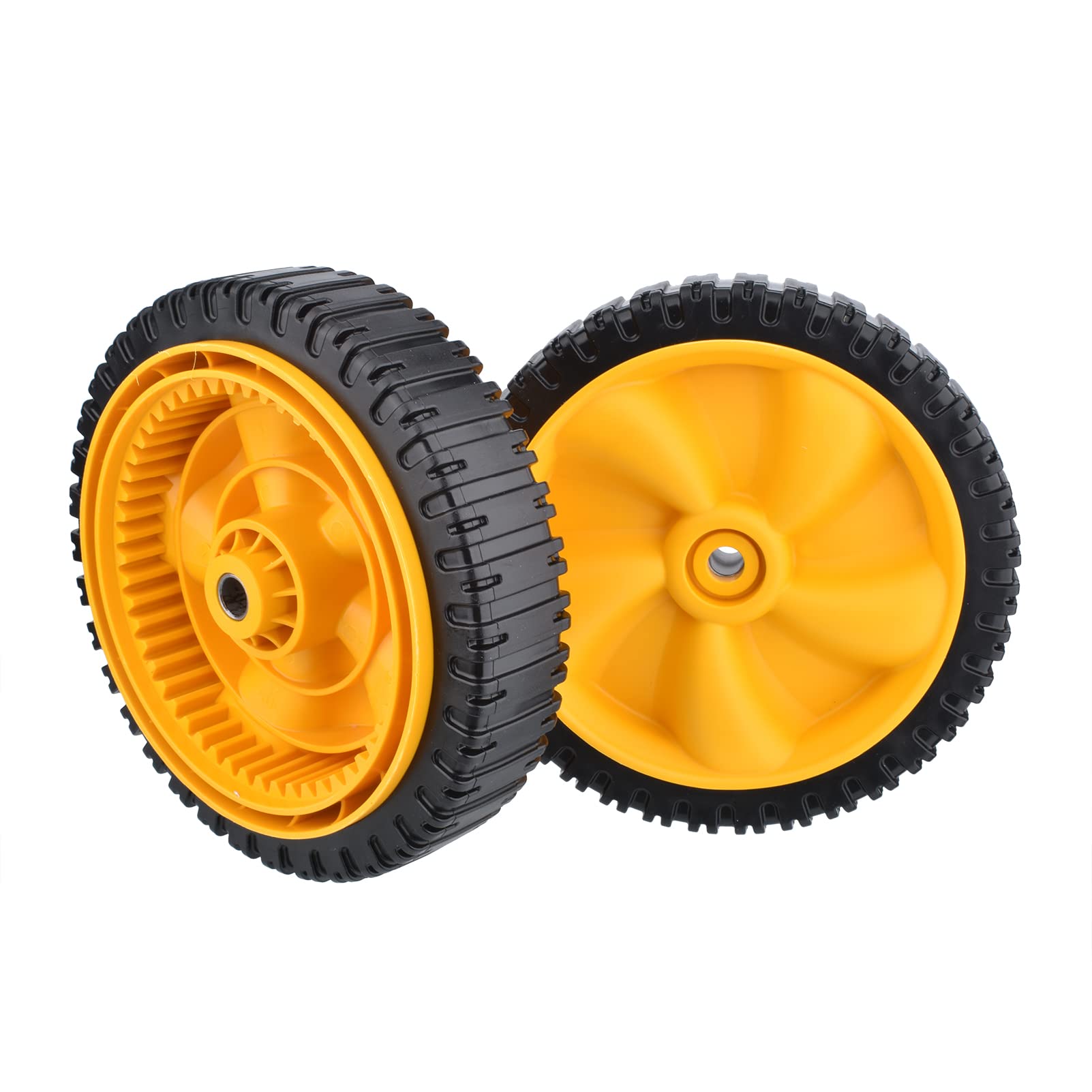 Rueda delantera de cortacésped de 8 pulgadas para MTD 634-0190A 634-04100A, 2 piezas