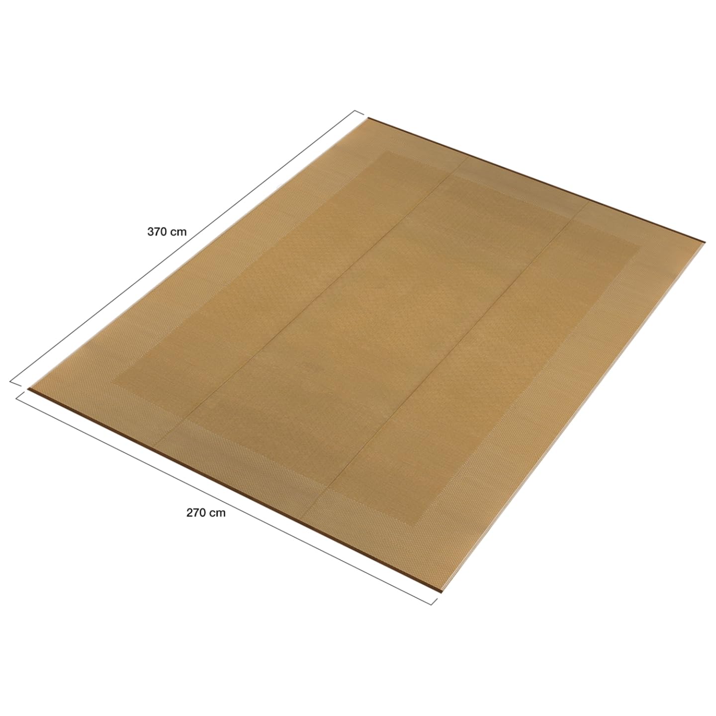 IDMarket - Tapis extérieur Keola Effet Jute 270 x 370 CM