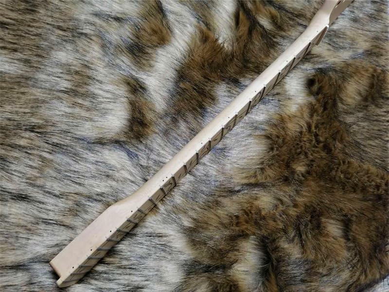 Strumenti musicali Guitarra con manico for chitarra elettrica in acero intarsio a 22 tasti