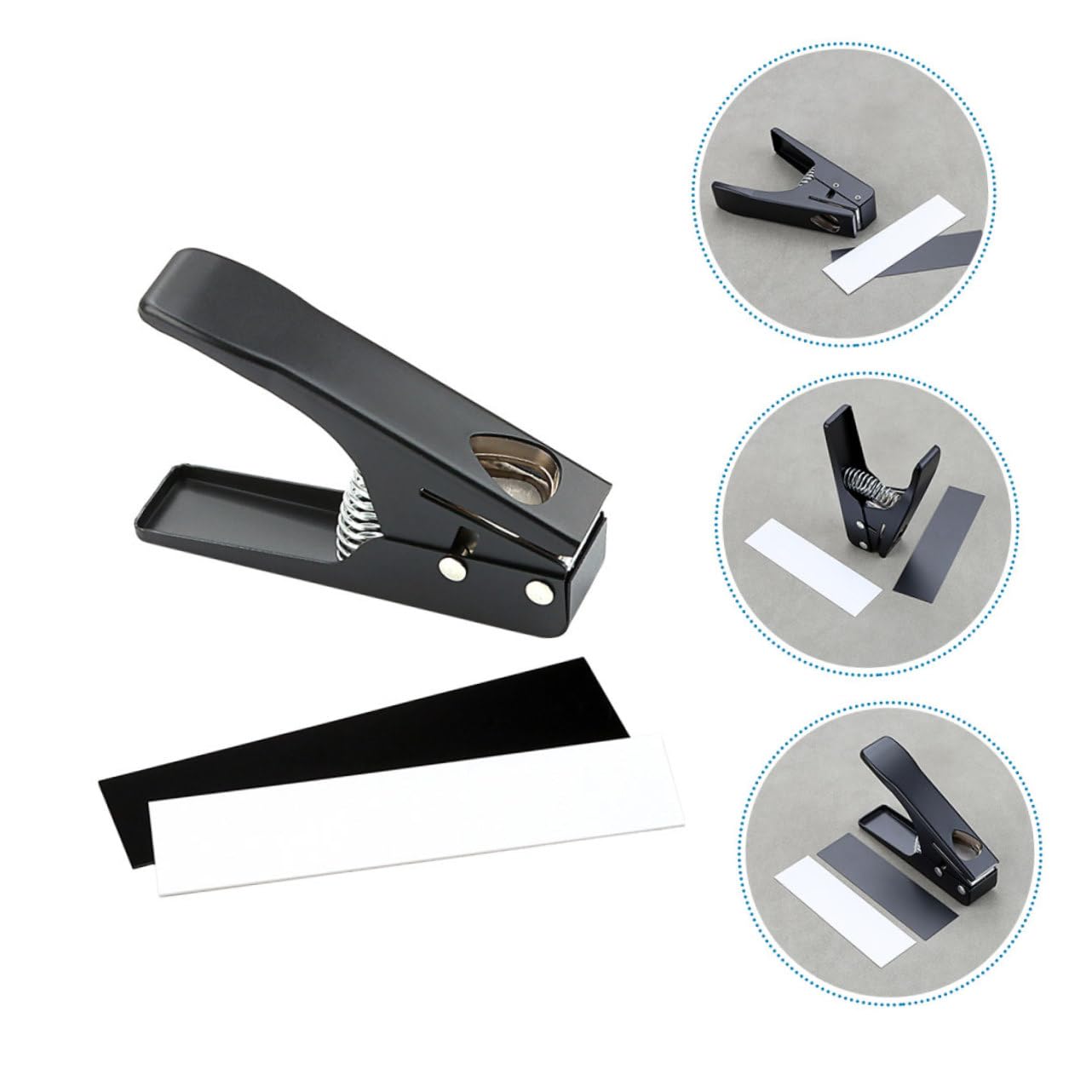 ifundom Punzonatrice Per Chitarra Kit Di Punzonatura Per Liutaio Punzone Portatile Per Plettri Di Chitarra Strumento Di Costruzione Fai Da Te