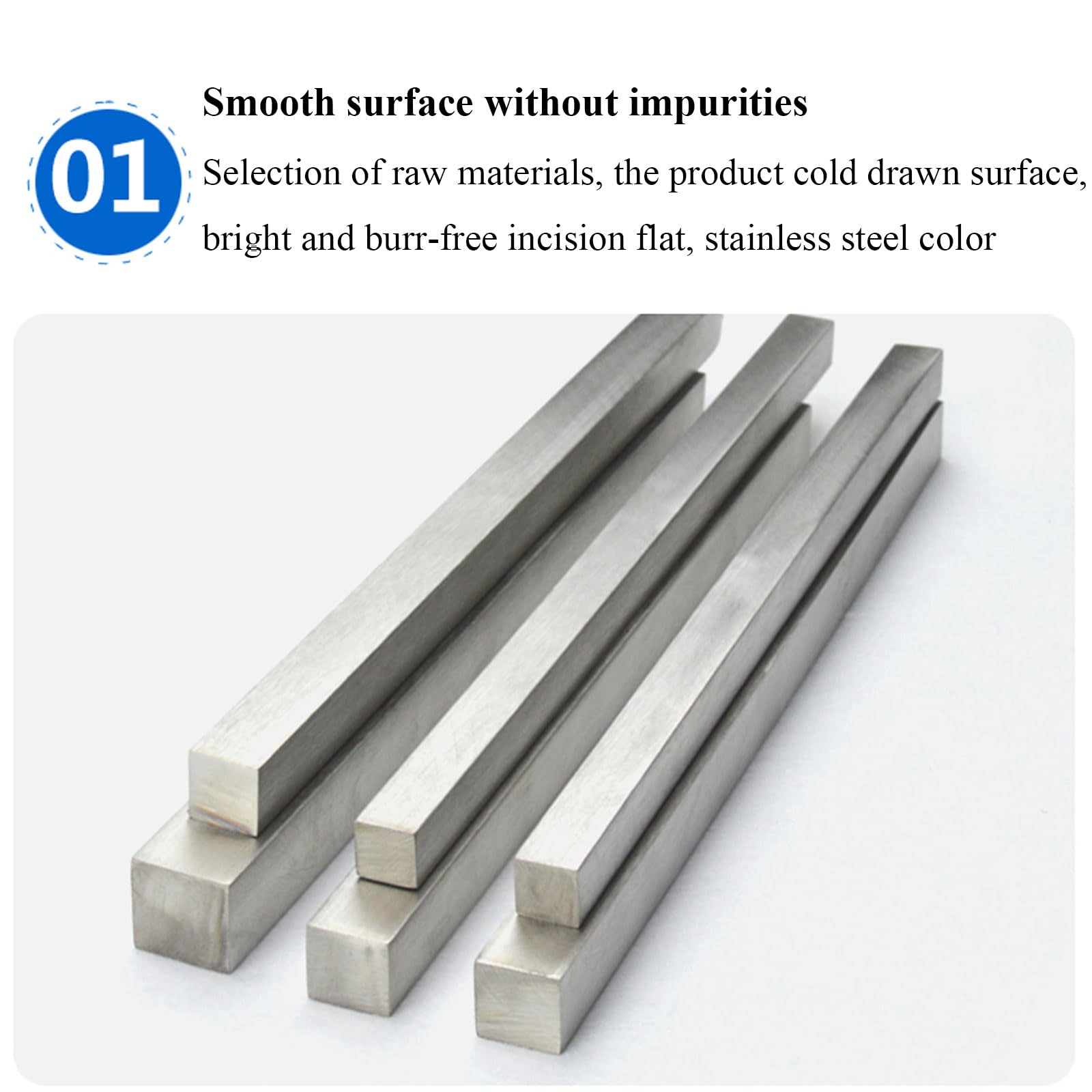 Barra piatta 304 da 3 mm di spessore - Diverse dimensioni (3x10/15/20/25/30/40/50x500 mm) for macchinari industriali e progetti fai da te(3x30x500mm)