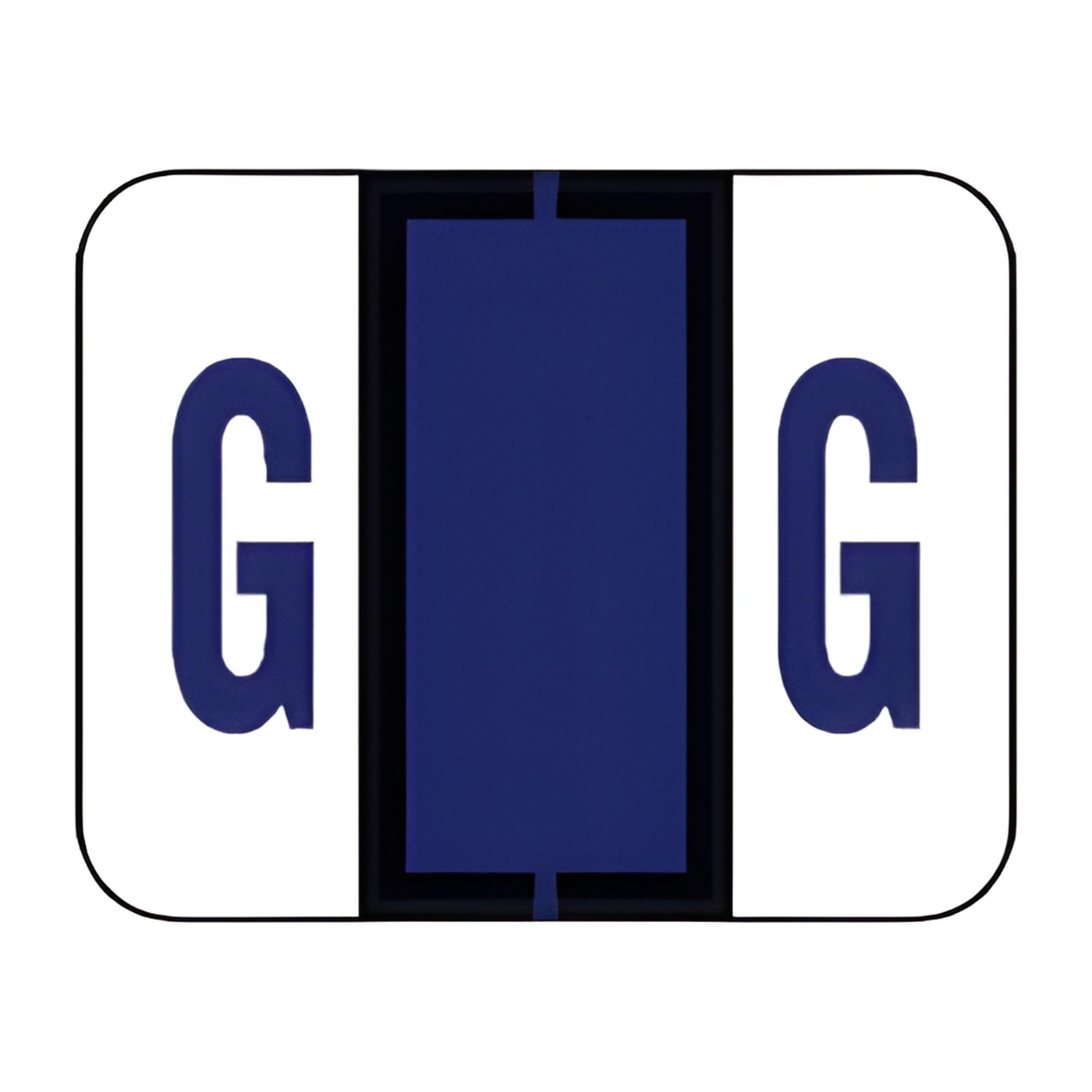 Doctor Stuff - File Folder Labels, Alphabet Letter G Stickers, Compatible with Smead BCCR/BCCS - TPAM Series Alpha Stickers Purple, 1" x 1-1/4", 120