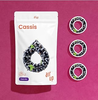 Air Up Water Bottle Taste Pods | Cassis Fruit Fragrance Flavored Pods