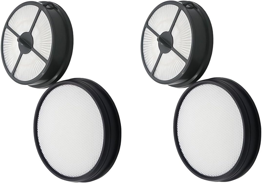 Green Label 2 Pack Pre and Post Motor HEPA Filter Kit for Vax Air Upright Vacuum Cleaners Air
