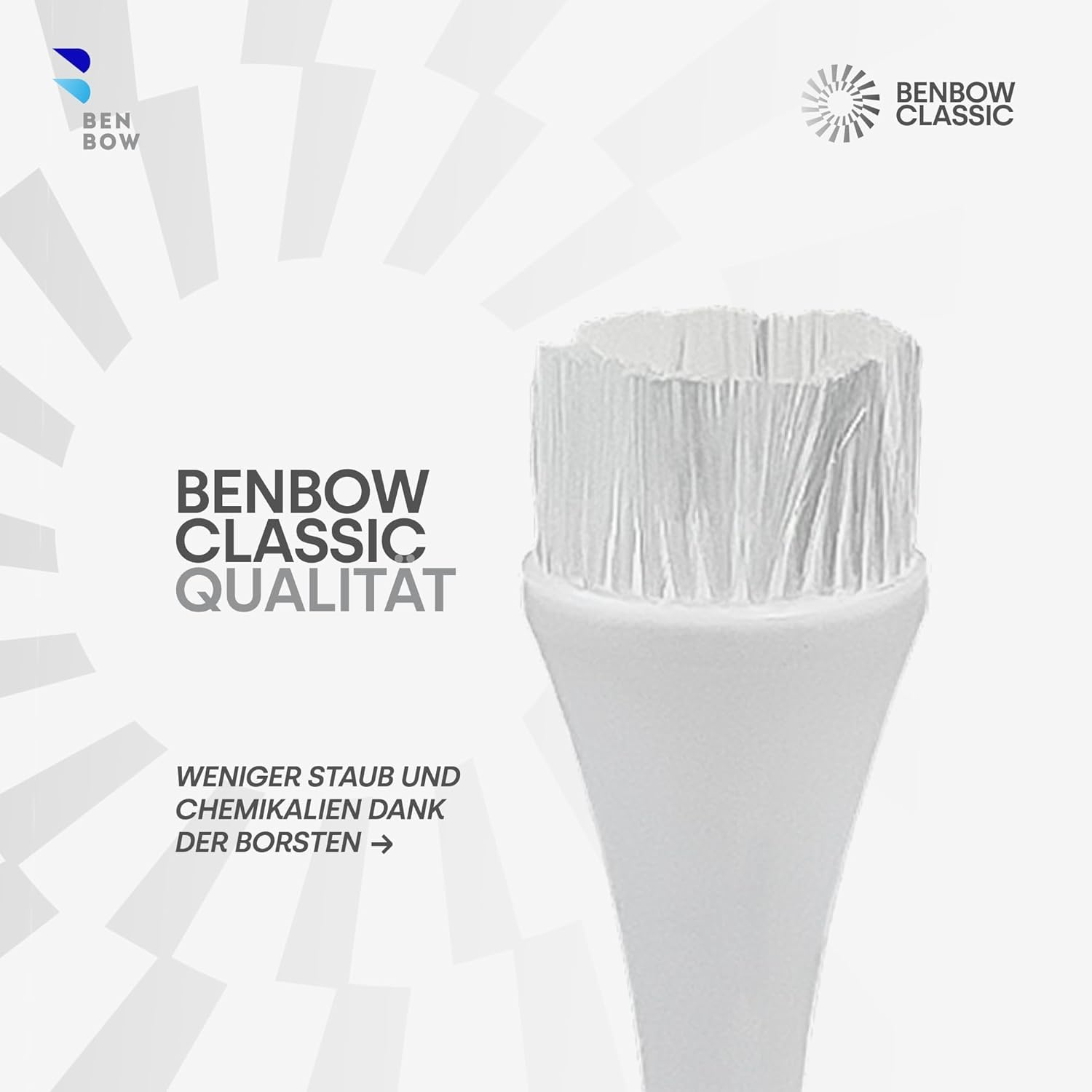 BenBow Juego de Piezas de Repuesto: Tubo de Plástico (014) + Tubo con Cepillo (015) + Tubo con Acero Inoxidable (016) - para Pistola de Limpieza, de Aire, de Soplado - Compatibles con la Serie Classic