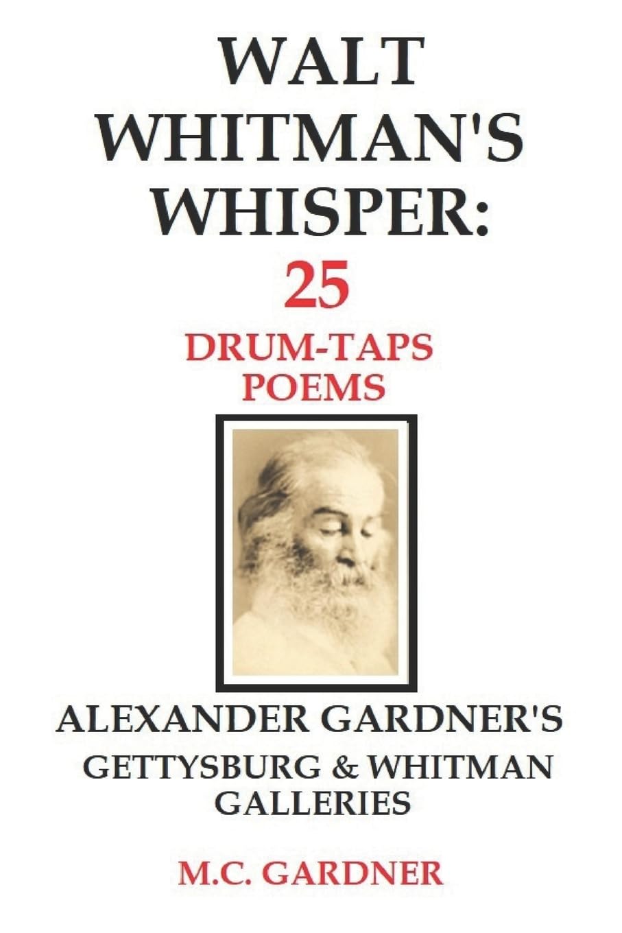 Walt Whitman's Whisper 25 DrumTaps Poems Alexander Gardner's