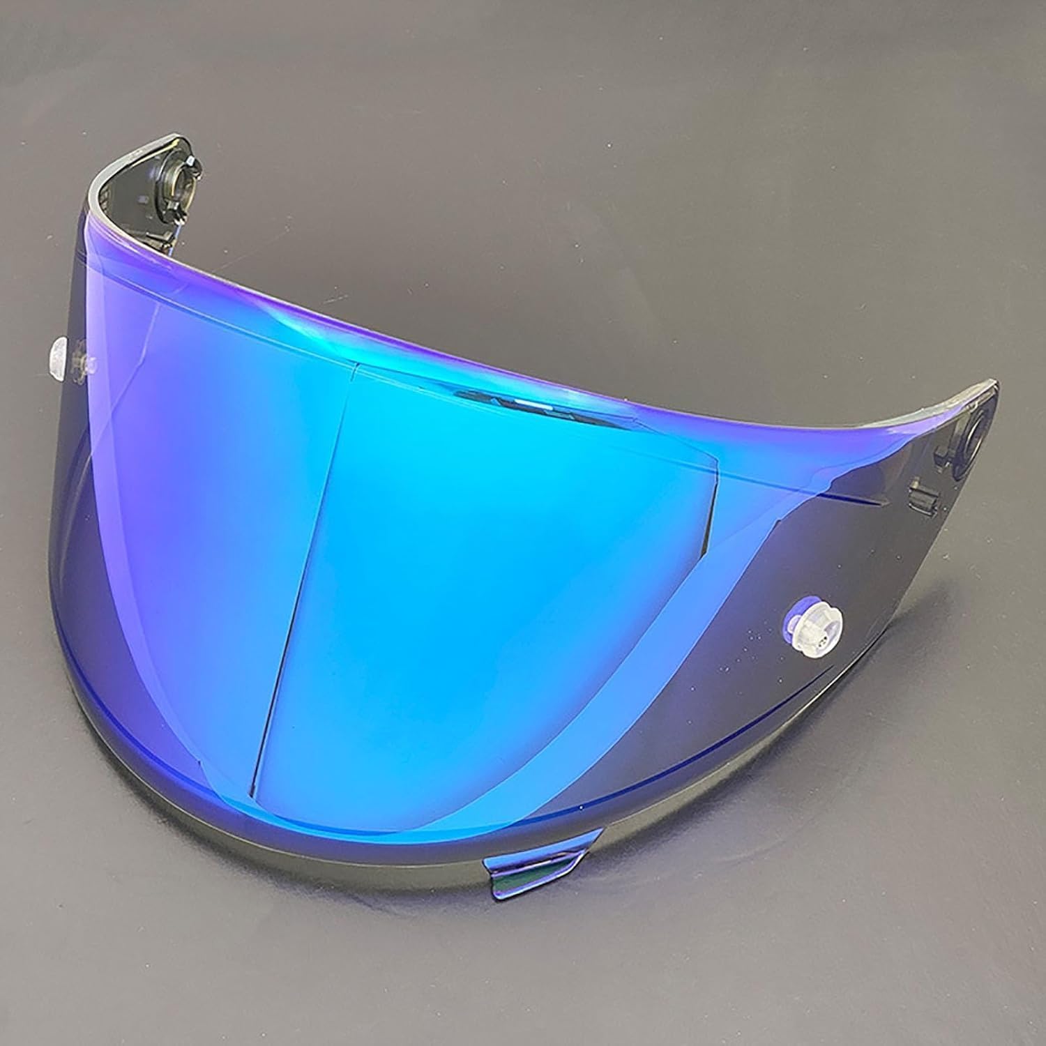 ZJHFDC Motorcycle Helmet Visor for KYT NFR/NX/NZ, Windproof Anti Scratch Helmet Visor Replacement Motorcycle Accessories,normal-Fblue