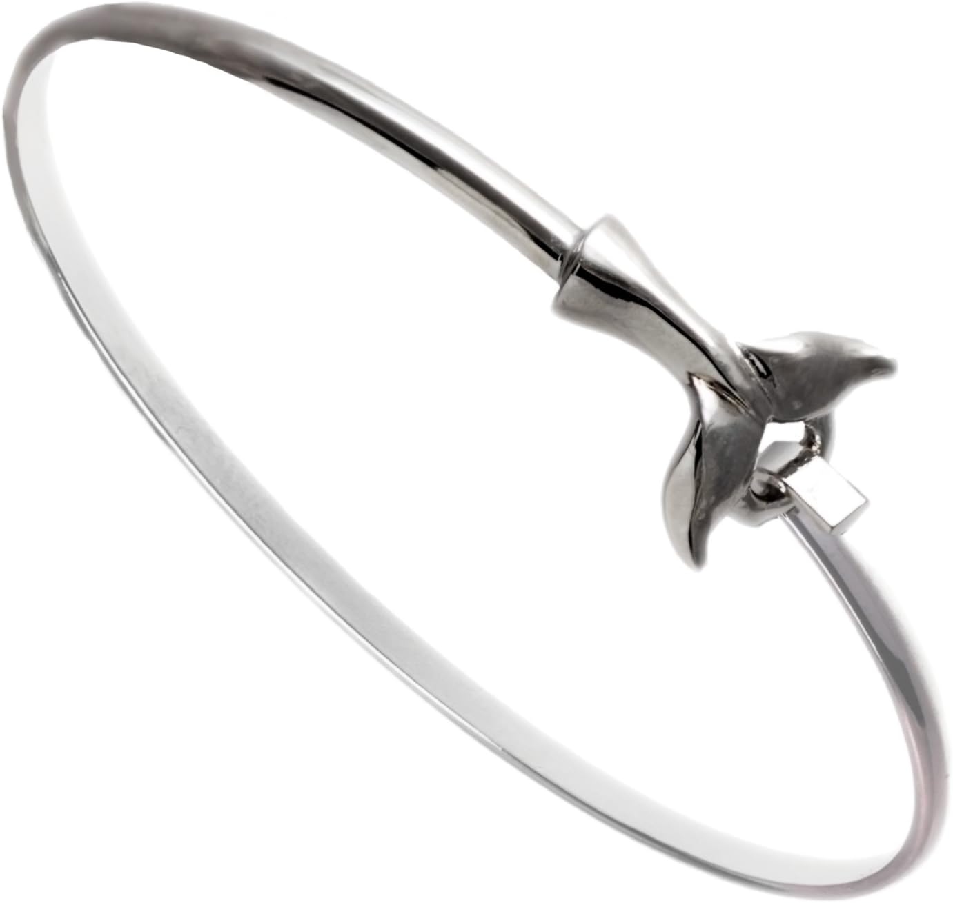 Cape Cod Jewelry-CCJ Whale Tail Bracelet | Latch Cuff