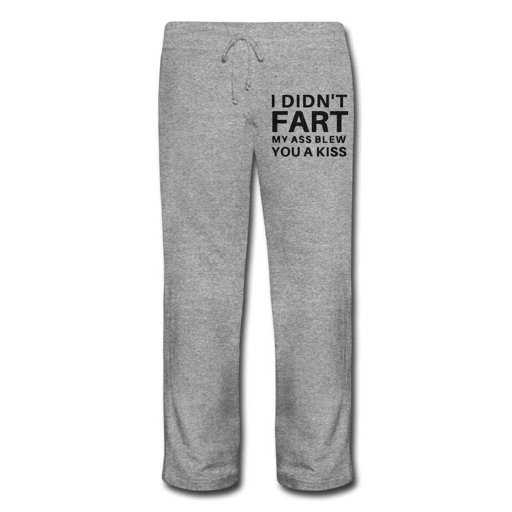 Women Slim Sweatpants, 100% Cotton I Didn't Fart My Ass Blew You A Kiss Sports Pants