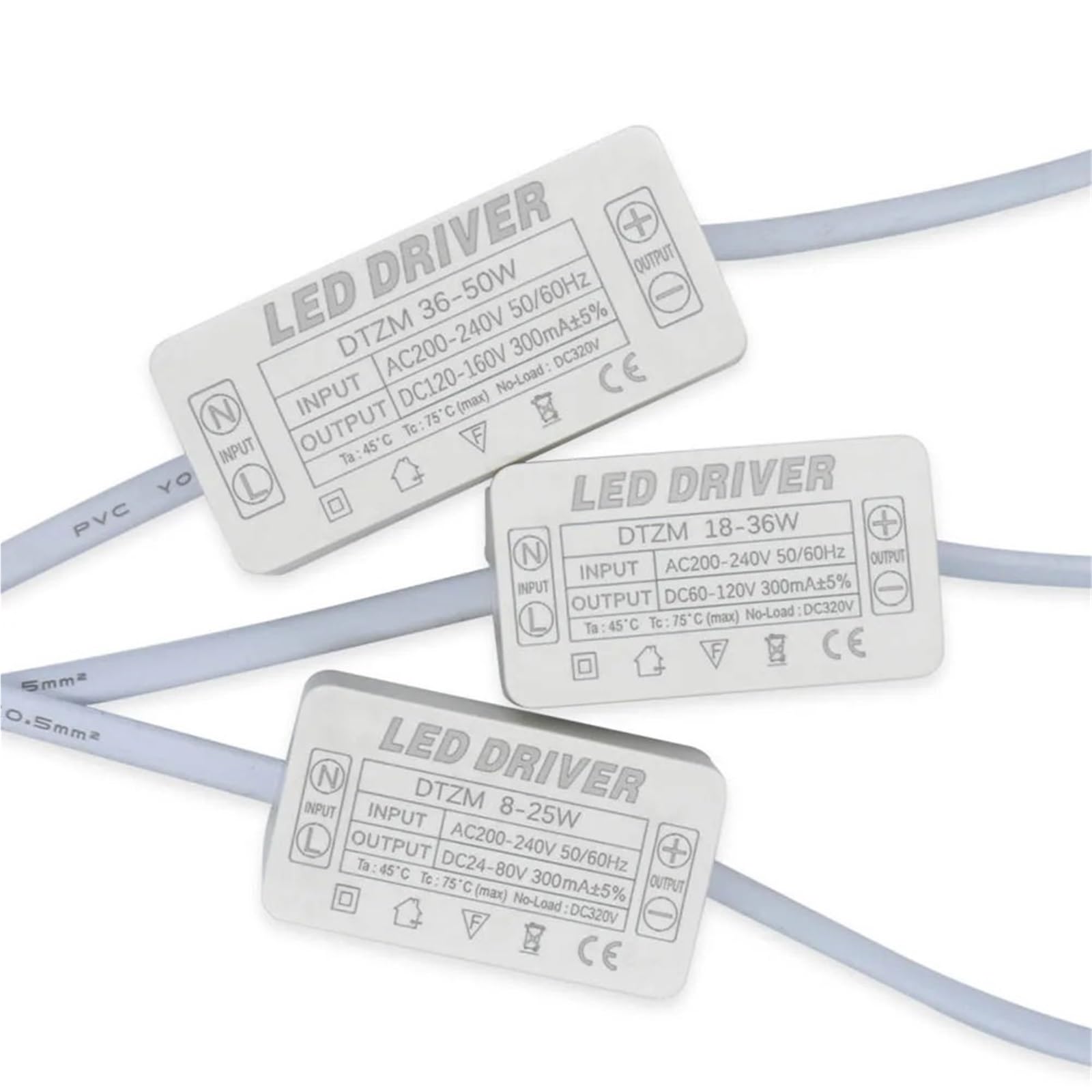 Transformateurs d'éclairage LED à tension stable pour montage DIY - 8