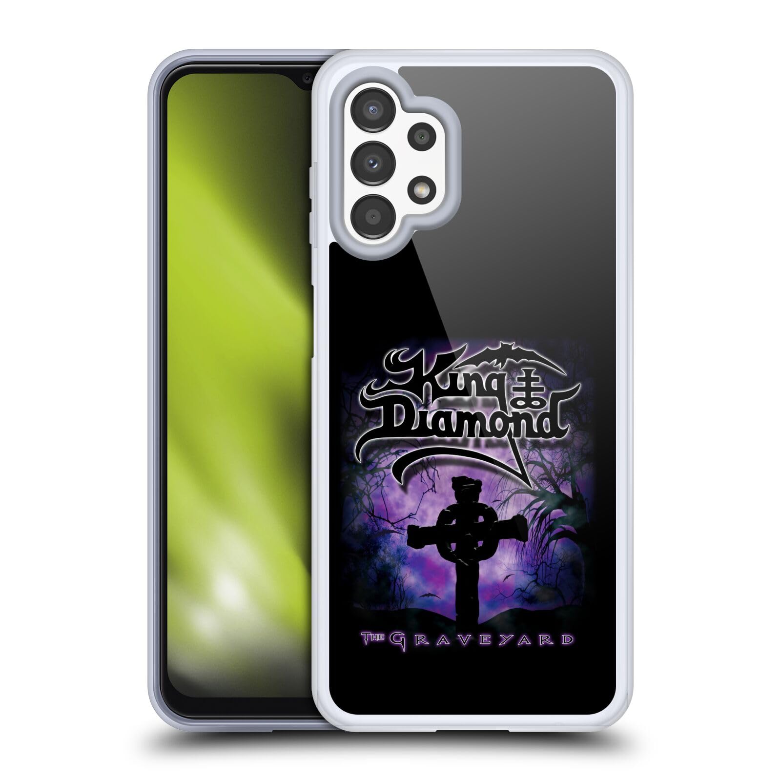 Funda King Diamond Graveyard de gel suave para Samsung Galaxy A13 7