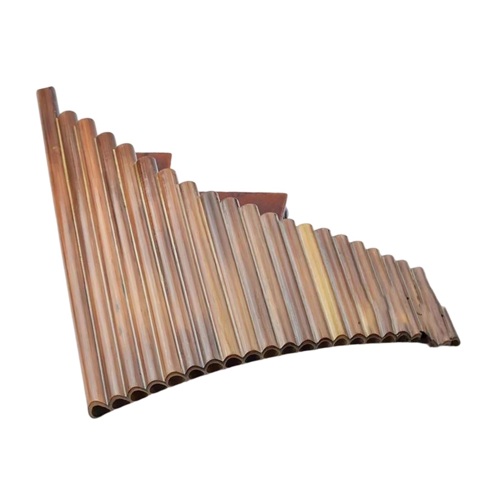 25 Pipe C Key Pan Flute 22 Bamboo Wood Traditional Musical Instrument Professional Beginners Practice Pan Flute G