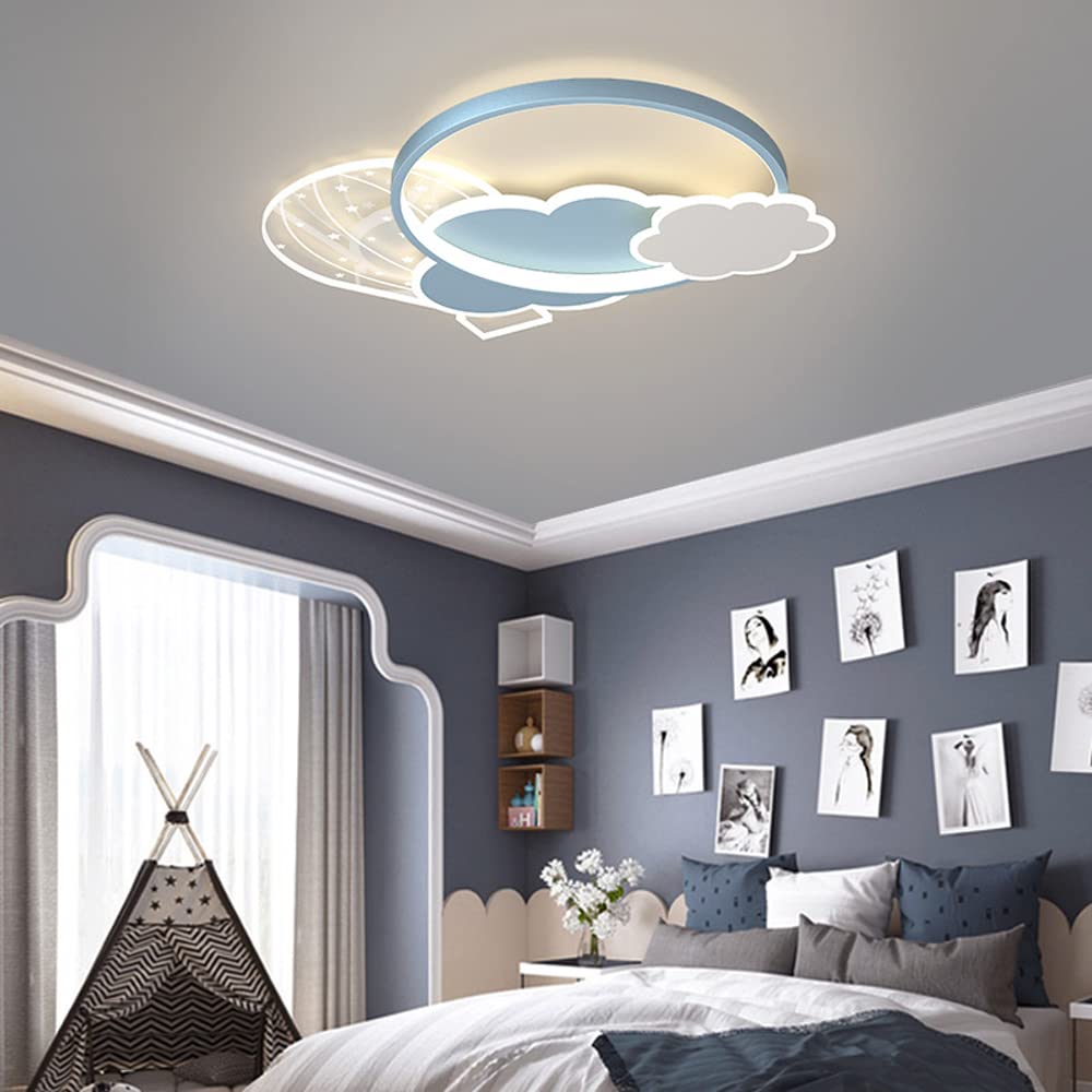 Plafonnier montgolfière réglable pour éviter l'éblouissement de bébé avec lumière LED - 7