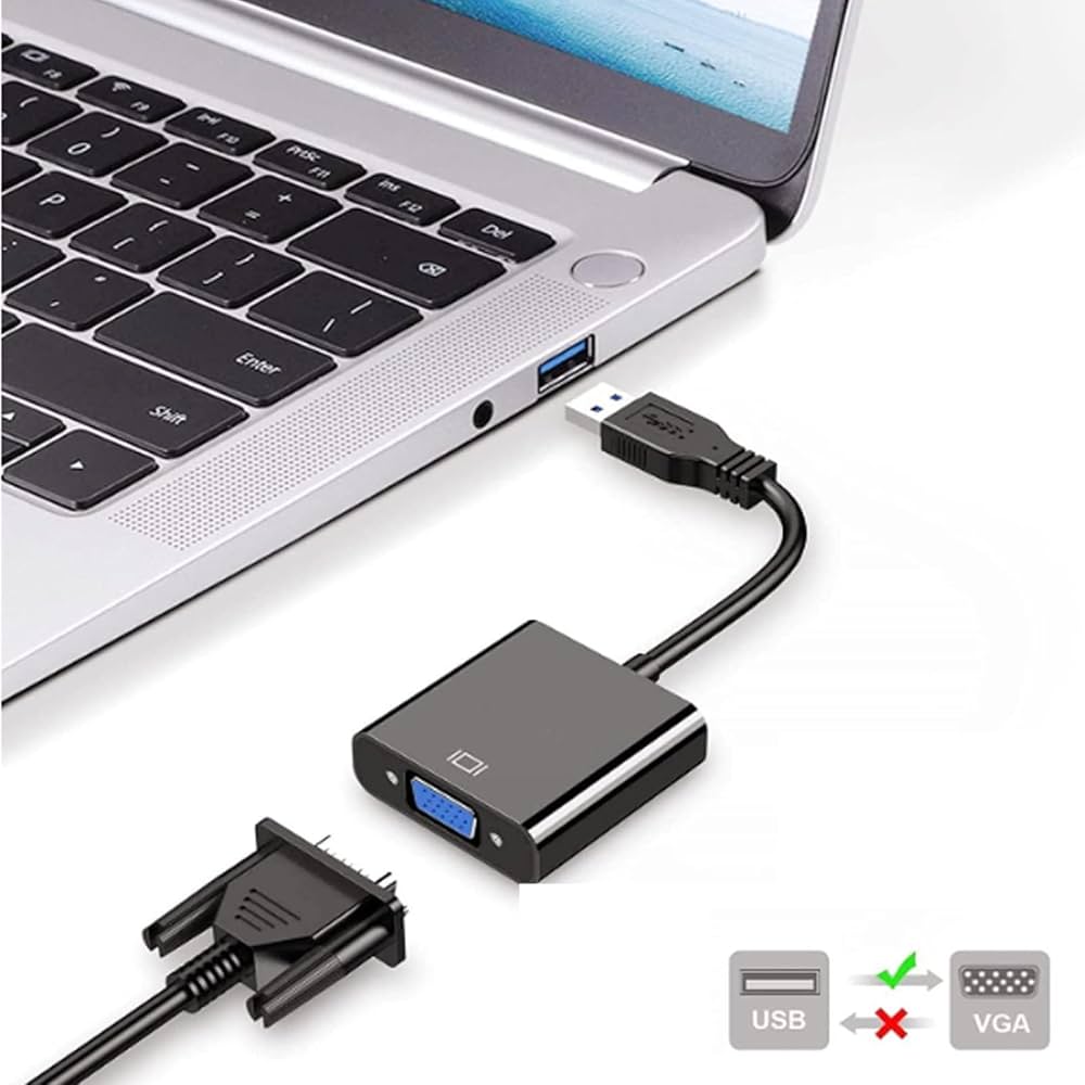 Amazon.co.jp: USB3.0 VGA変換アダプタ 設定不要 使用簡単 1080P