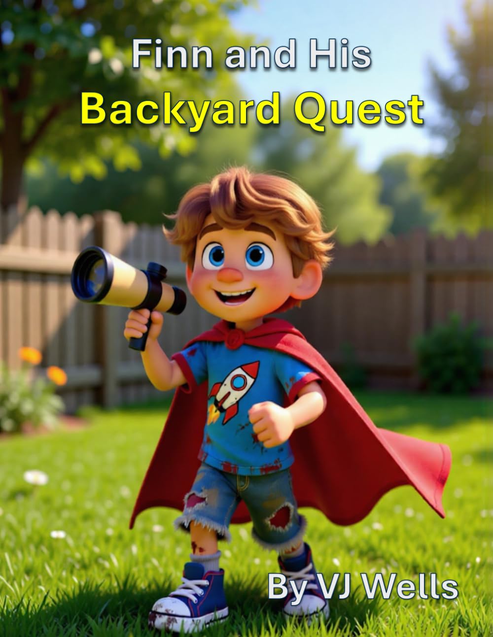 Finn and His Backyard Quest: Where Imagination Brings Adventures to Life