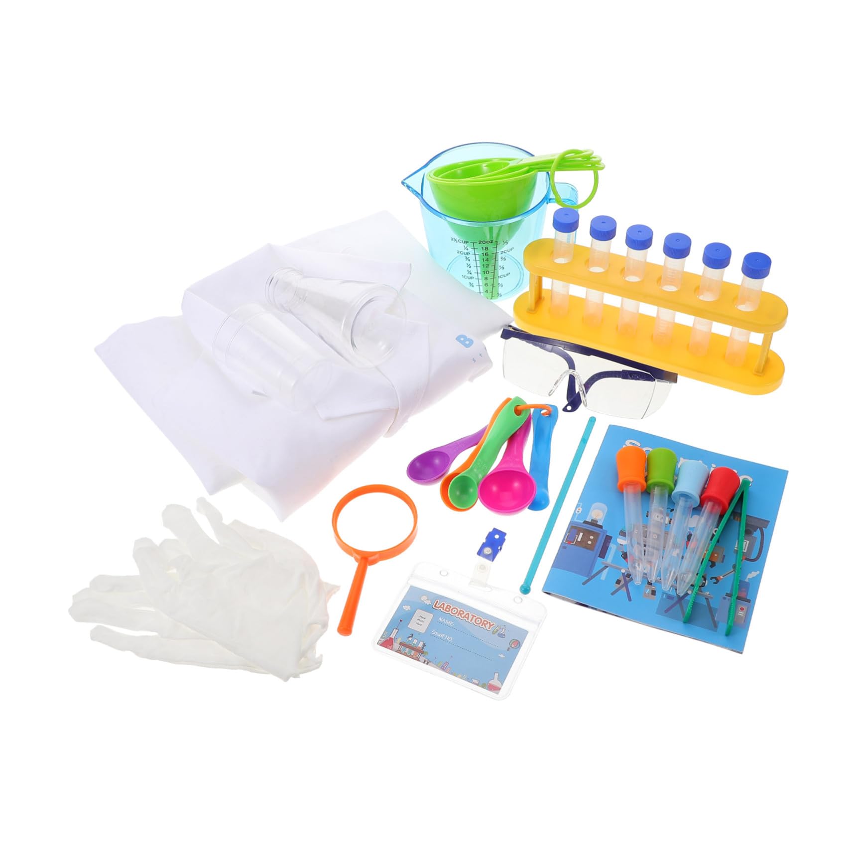 Hemobllo Kit Scientifique pour Garçon Fille avec Kit De Chimie Coffret De Chimie Et Jouets Scientifiques pour Expériences De Laboratoire