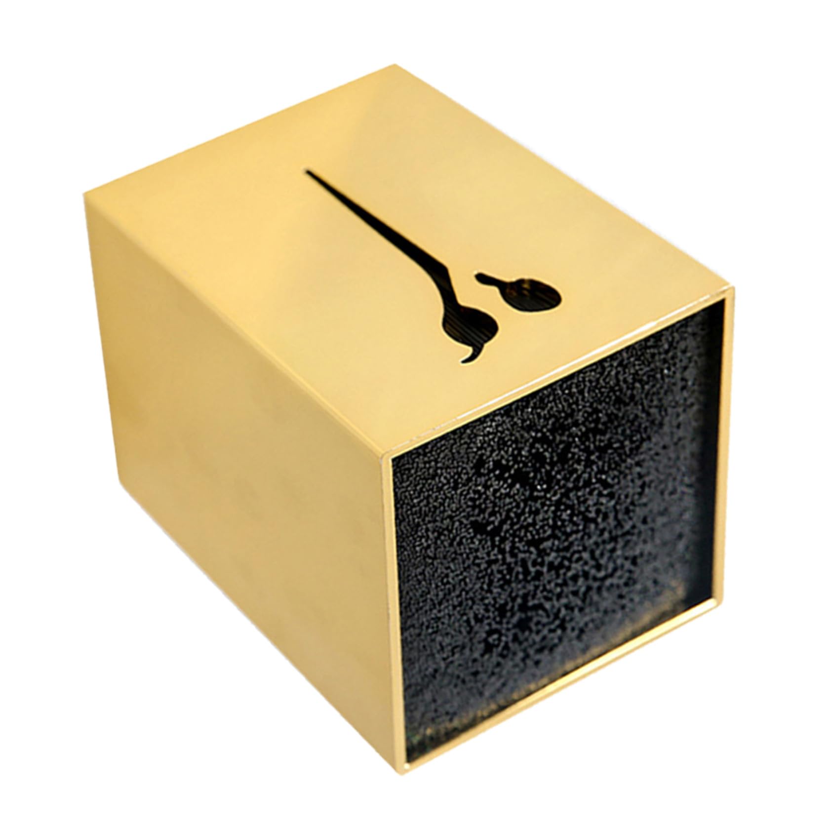 Scherenetui Goldfarben aus Elektroplatiertem Material