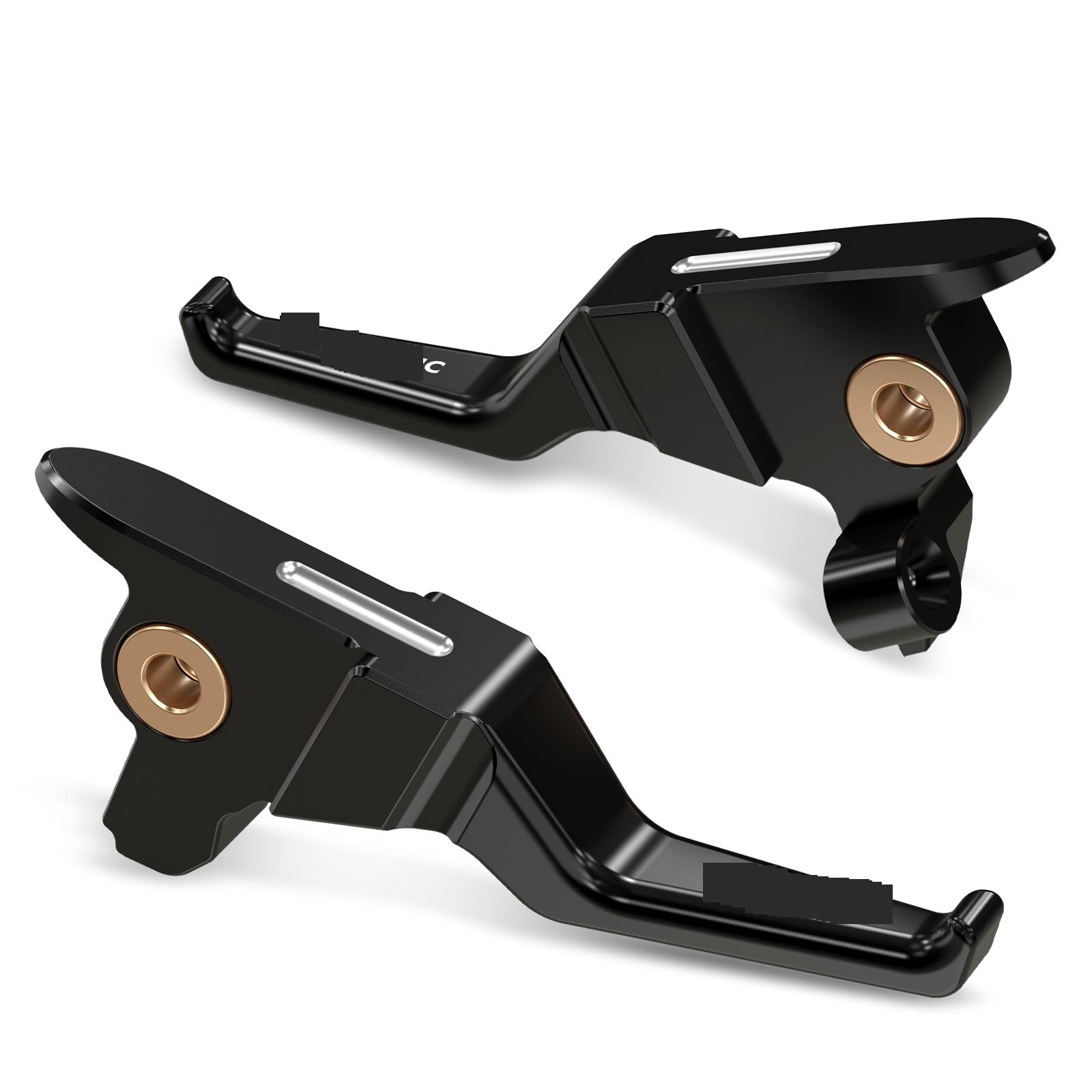 YSDOZMD Motorcycle Parts for Harley Road Glide FLTRX 2017-2020 Shorty Hand Lever Brake Clutch Levers Street FLHXS King FLHR Electra(Black)