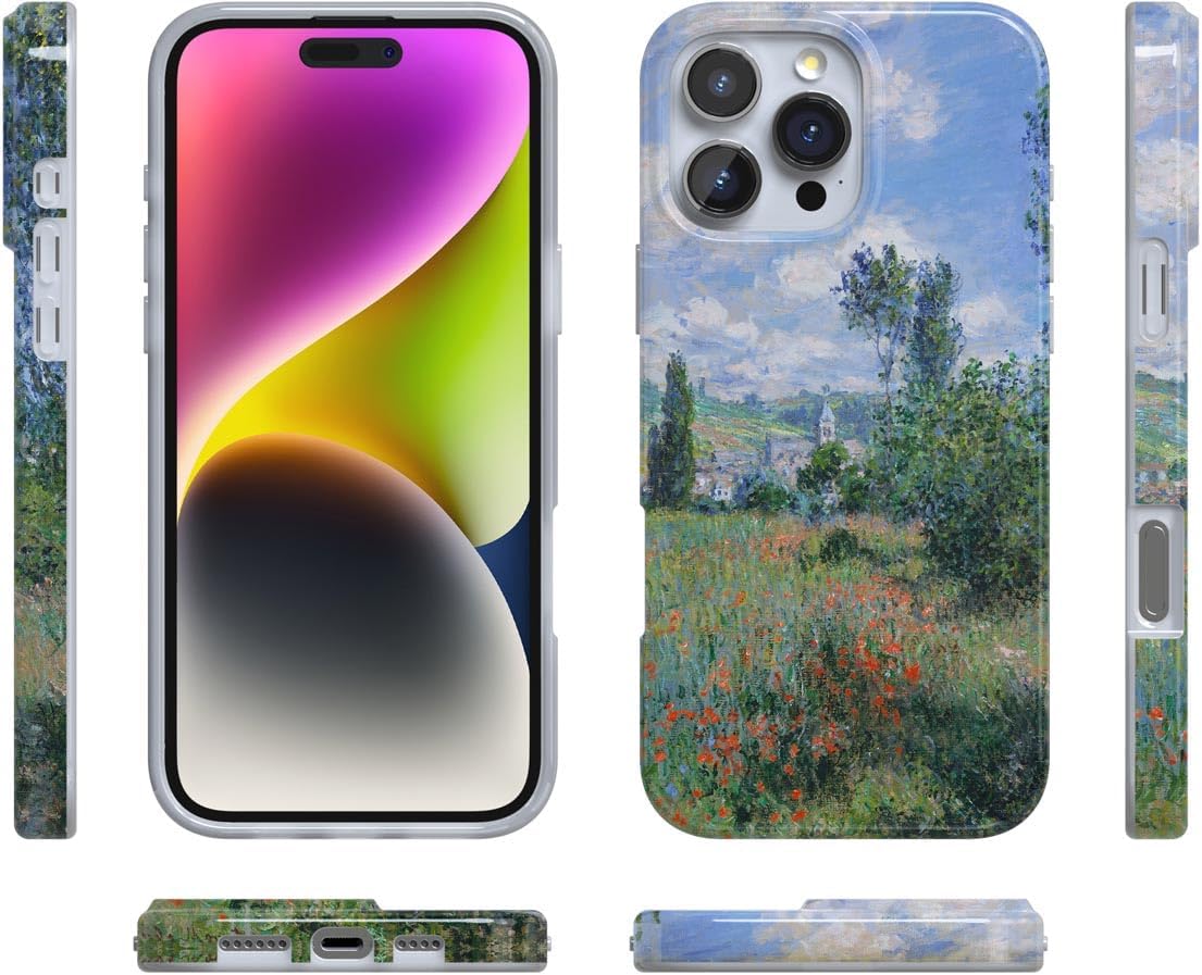 Casely iPhone 16 Pro Max Case | Monet's View | The Met Museum | Compatible with MagSafe | Classic Ultra Slim Design - Image 8
