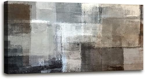 Lienzo abstracto para pared, impresiones para sala de estar, dormitorio, gran contemporáneo, obra de arte gris, oficina, cocina, guardería, Gris