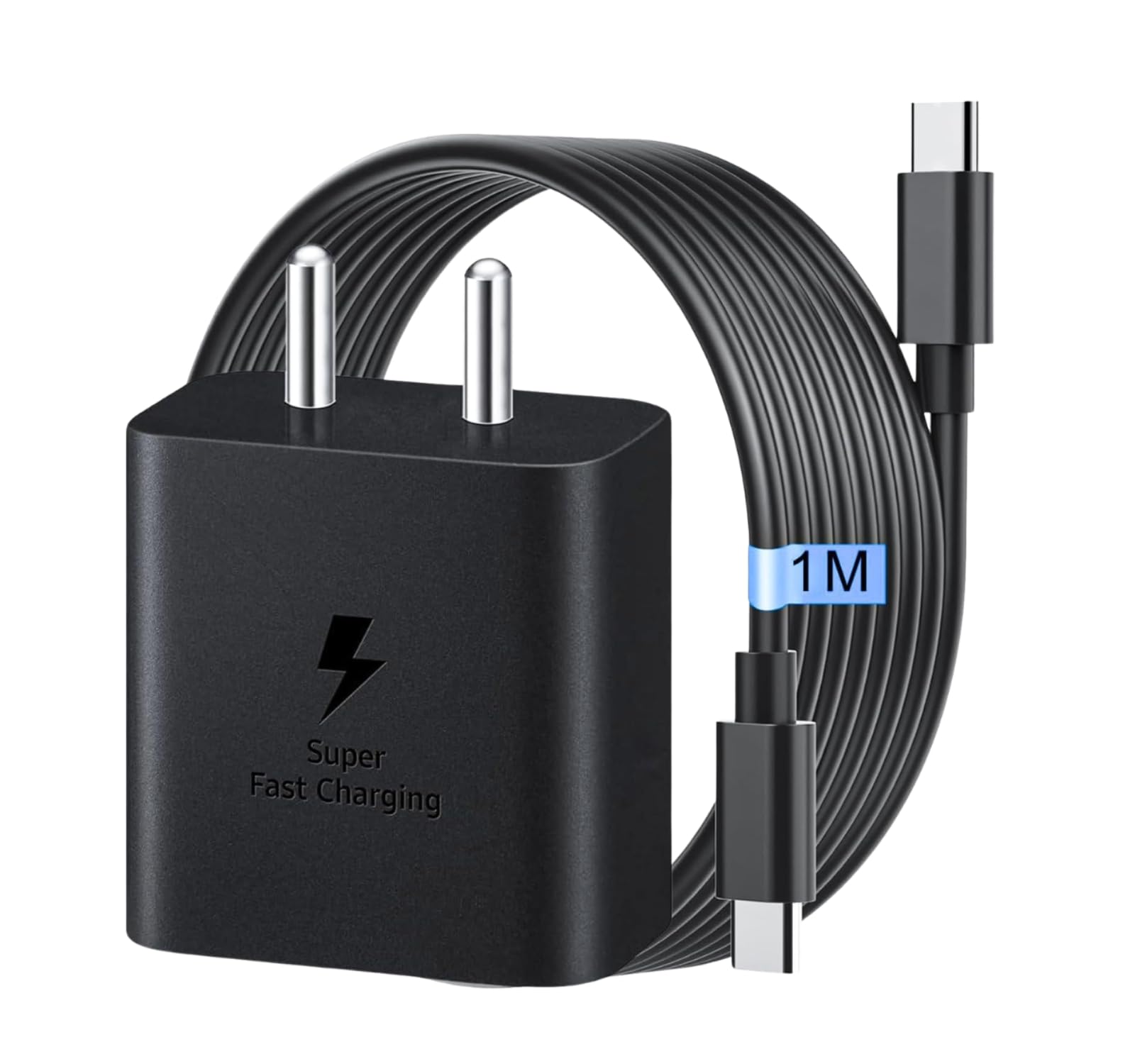 Original 45W Power Delivery Charger for Samsung S26+, S25+, S24+, S23+, A56, M56 Fast Charging with Stable Performance (Black)-image-49
