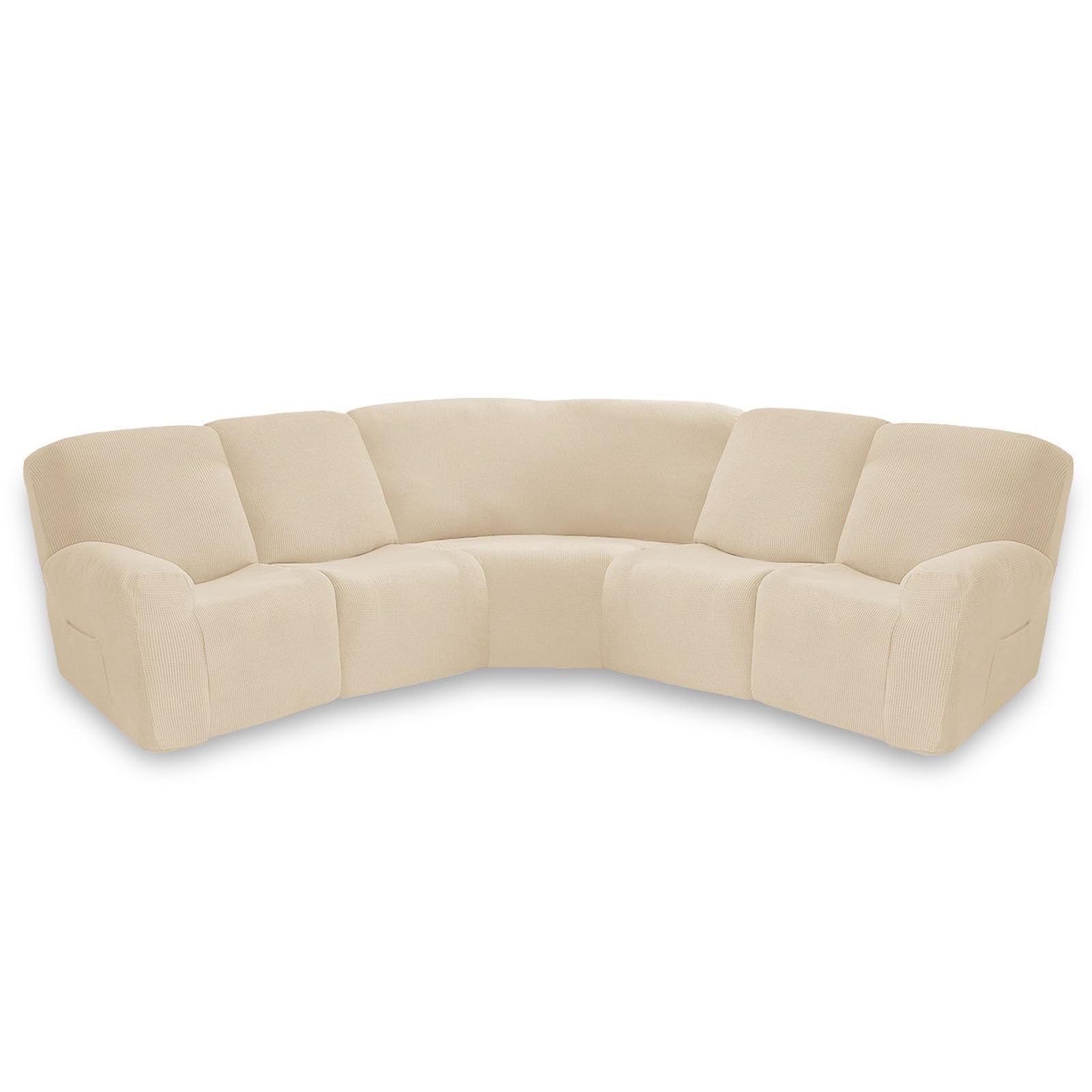 Xiao Ren #12 Corner Non Slip Sofa Cover Sofa Covers 5 Seater Sofa Slipcovers, Recliner Chair Cover Settee Covers,Recliner Sofa Cushion Covers,Chair Covers For Armchairs(,Corner/1-Pack)