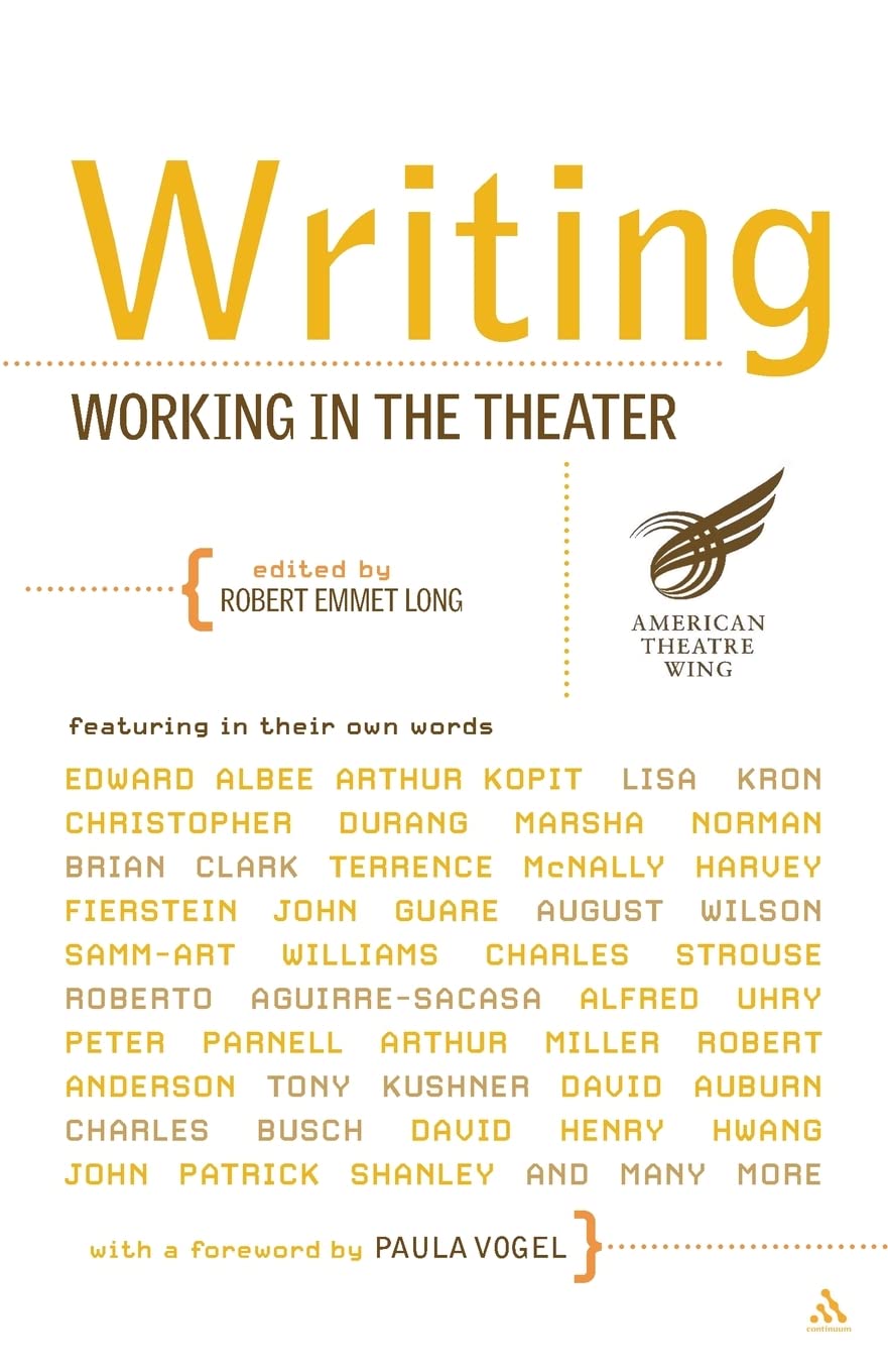 Writing: Working in the Theatre (Working in the Theatre Seminars)