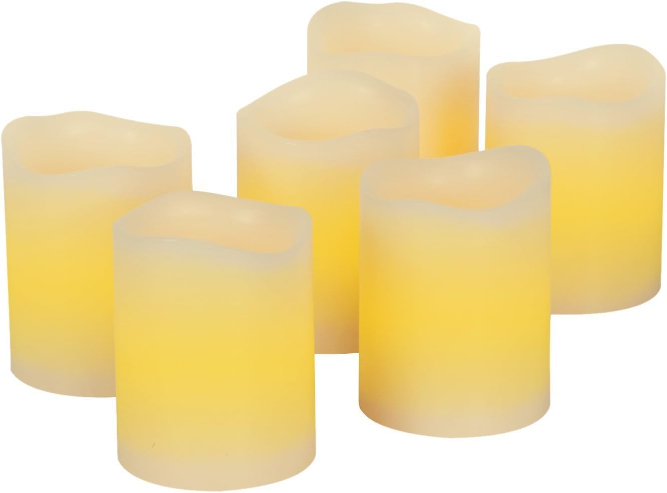 Kohree Real Wax Flameless Candles with Builtin DailyCycle Timer