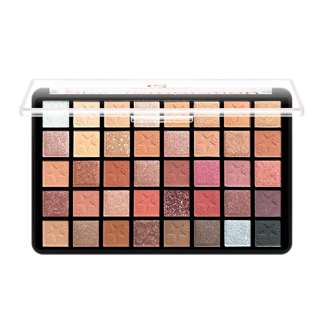 My Colors Star Temptation Eyeshadow Palette, Matte and Shimmer Finish, 48g, Highly Pigmented, Long-Lasting, Low Fallout, 40 Versatile Shades for All Skin Tones-picture-48