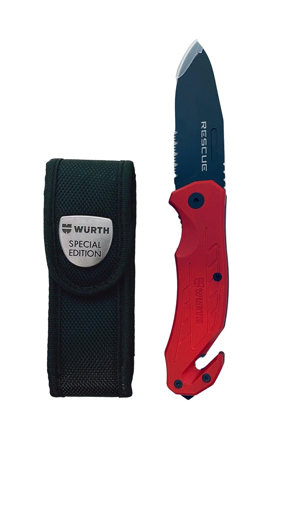 Würth Klappmesser Rescue Special Edition limitiert Taschenmesser, 071566558