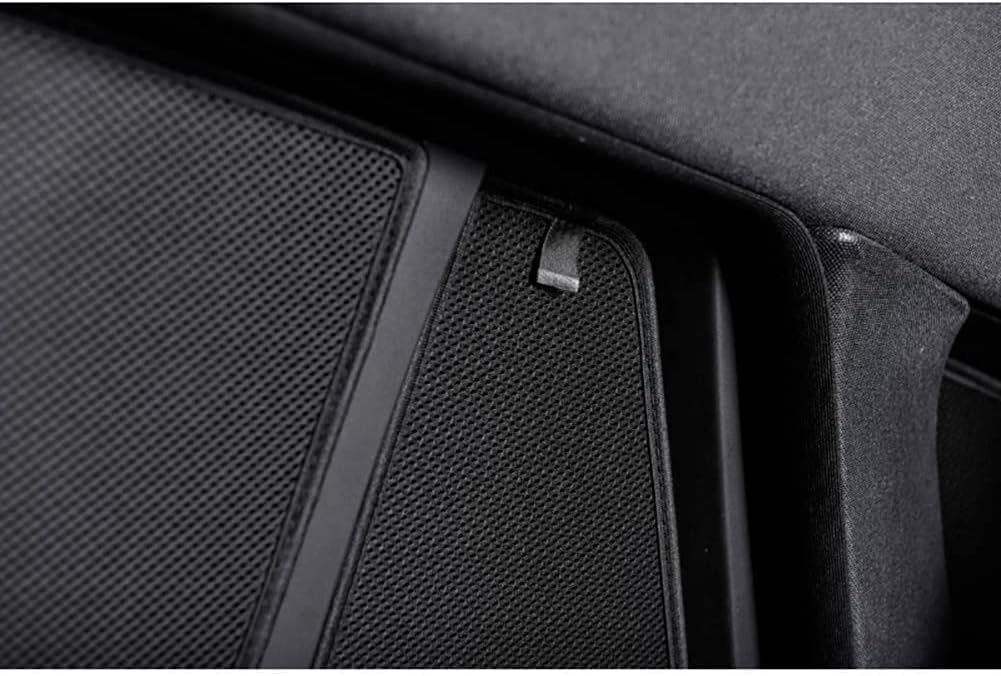 BARIQ Parasol de Coche para BMW 5 Series E39 1995-2002, Plegable Protección Solar Protección UV Proteger Sol Bebés y Mascotas,A/8Pcs